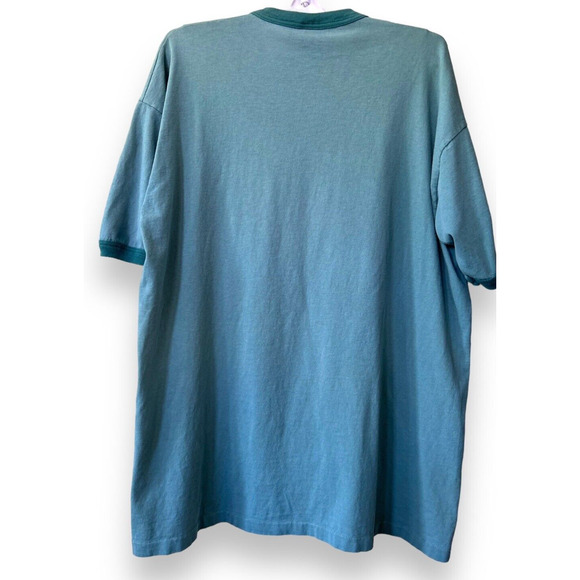 Vintage Mickey Mouse T Shirt Single Stitch Ringer Tee USA Disney - Picture 3 of 12